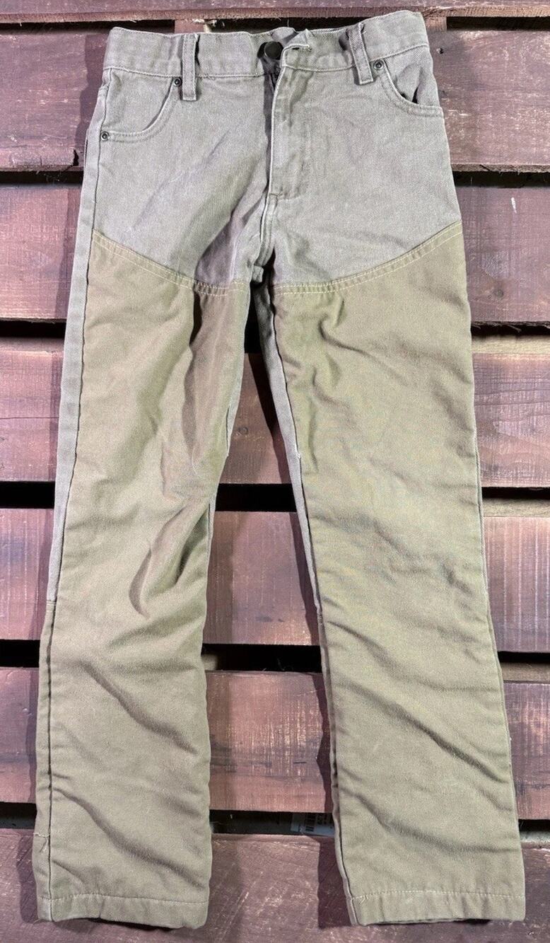Gamehide Brush Hunting Pants Youth Size 10 Brown Tan Briar Proof Upland Field